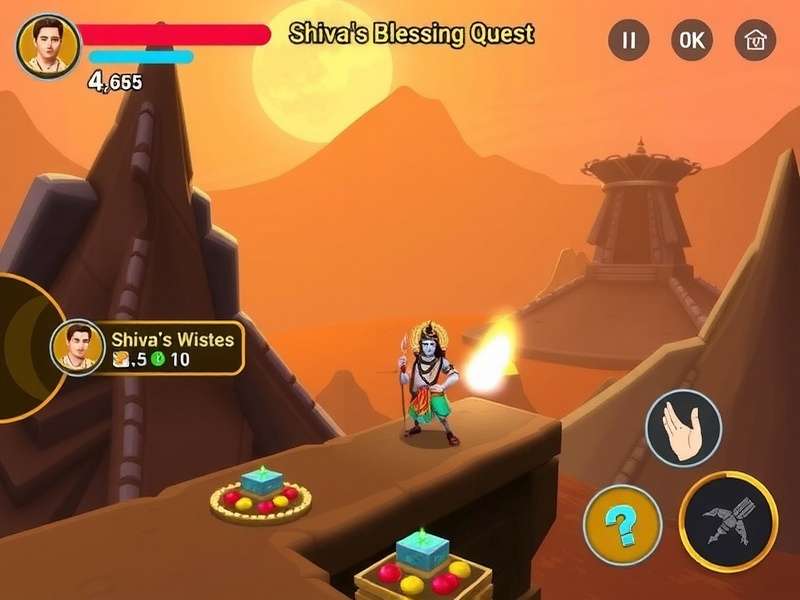 Shiva S Blessing Quest gameplay screenshot